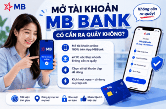 Mở Tài Khoản MB Bank Có Cần Ra Quầy Không?