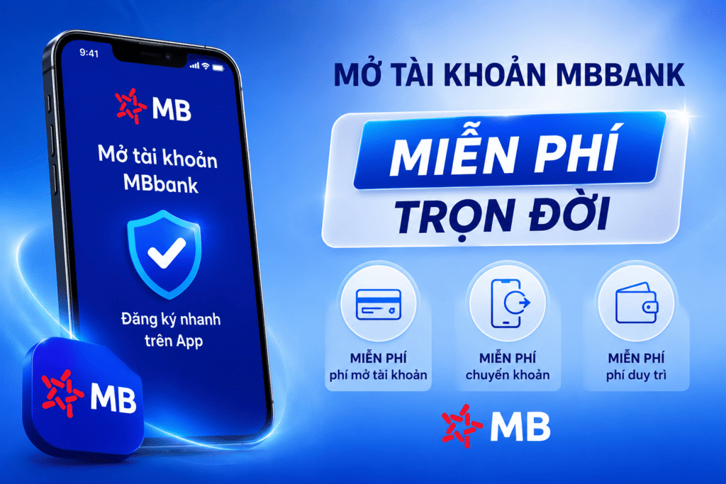 Có nên mở tài khoản MB Bank online?