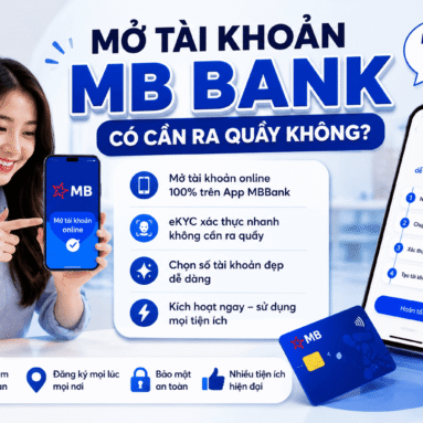 Mở Tài Khoản MB Bank Có Cần Ra Quầy Không? Cập Nhật 2026